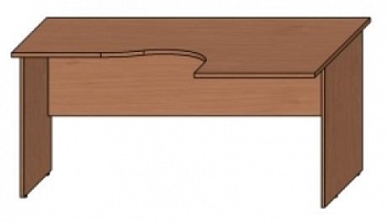 Стол рабочий ДГ-44 R (правый)